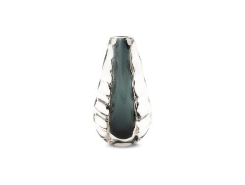 Liang & Eimil's Astell crystal grey vase, small