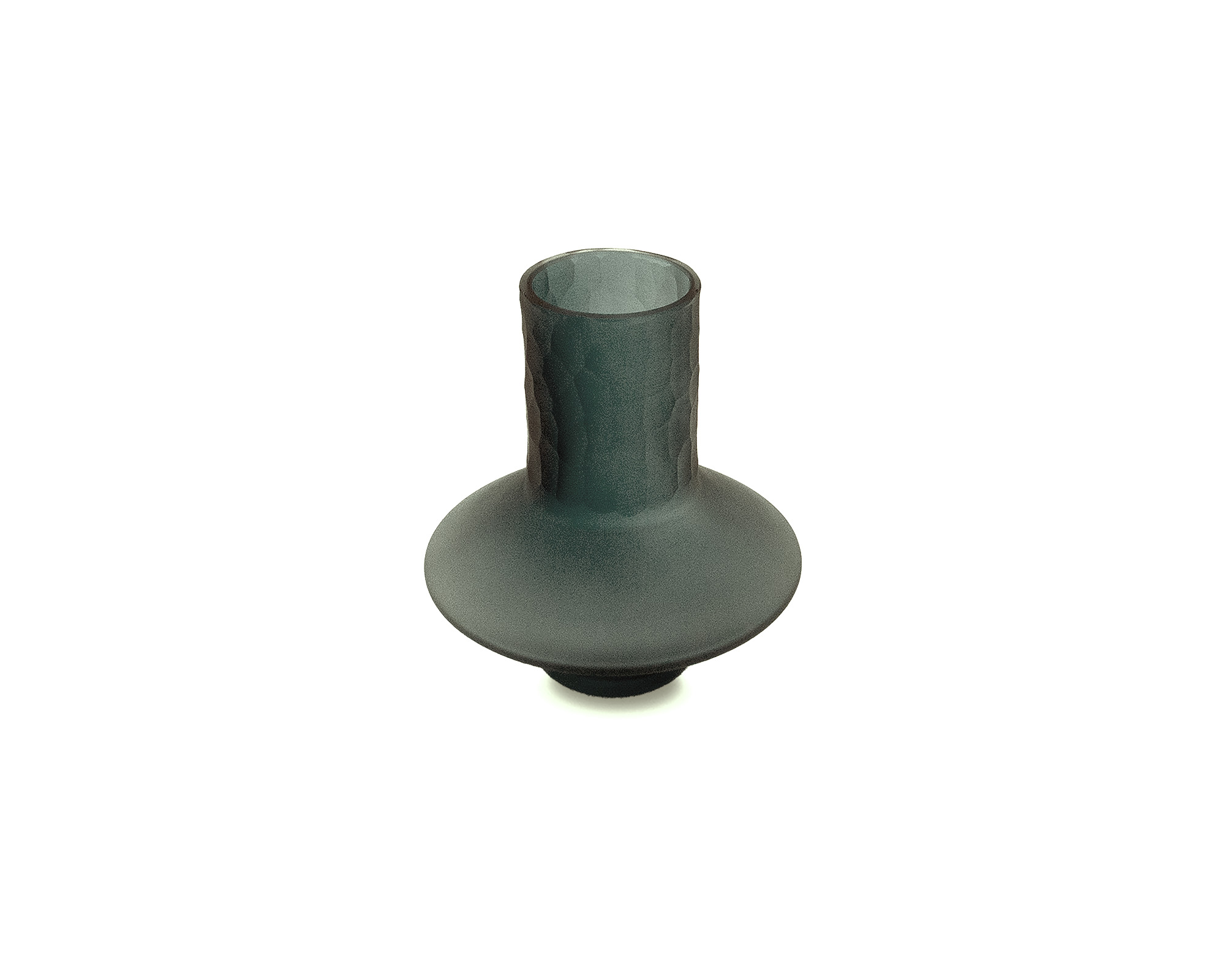 LE019-VS-063_L&E_Rei Glass Smoke Grey Vase_Small_2000 x 1600_2