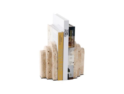 Liang & Eimil Beige Marble Empire Bookends