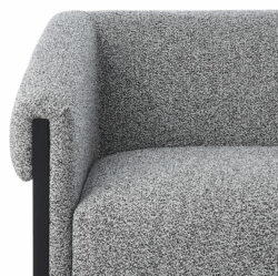 Liang & Eimil Maplin Occasional Chair - Speckle Grey