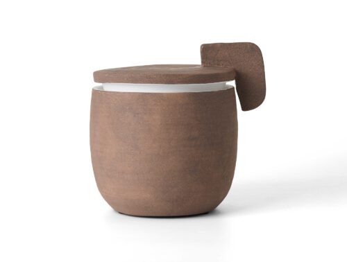Liang & Eimil Punch-Ceramic-Jar-Taupe
