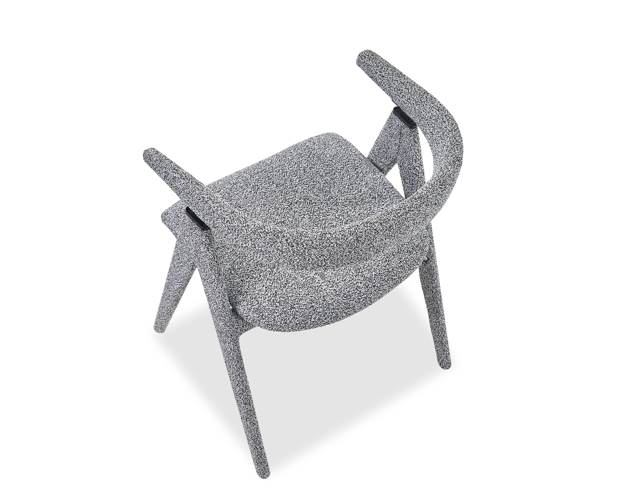 LE001-DCH-559 – L&E – Kelly Dining Chair – Speckle Grey – 2000 x 1600 – 6