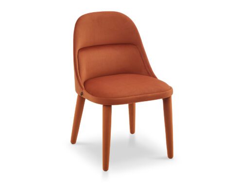 Diva Dining Chair - Kaster Crimson Red