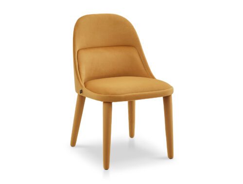 Diva Dining Chair - Kaster II Mustard